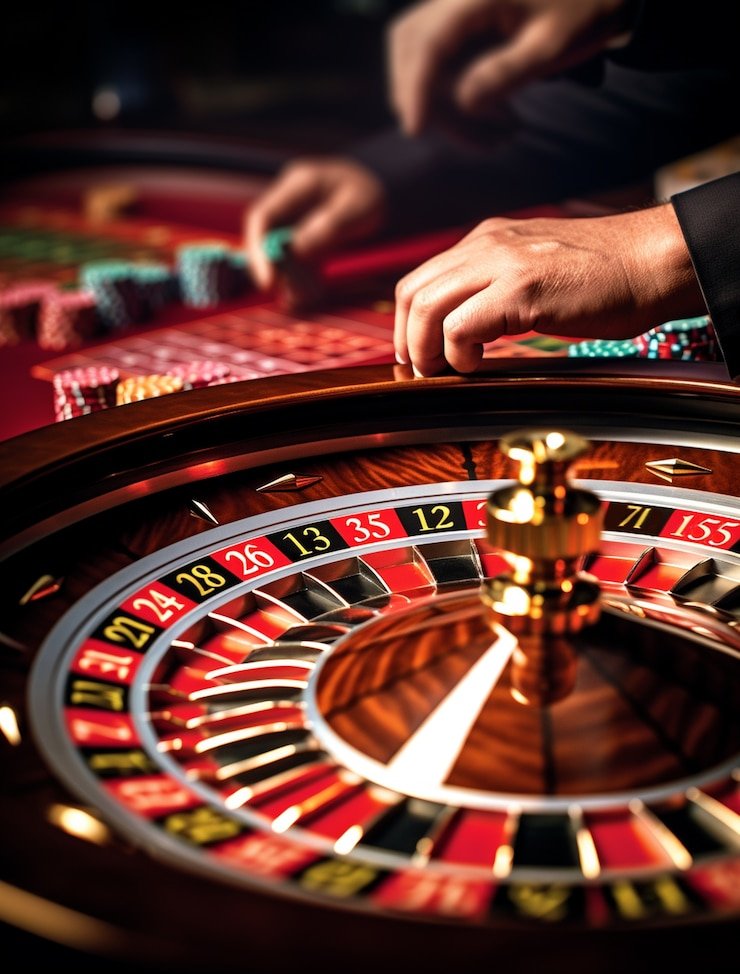 Ilustrasi peringatan dan dukungan responsible gaming dalam transaksi hiburan online